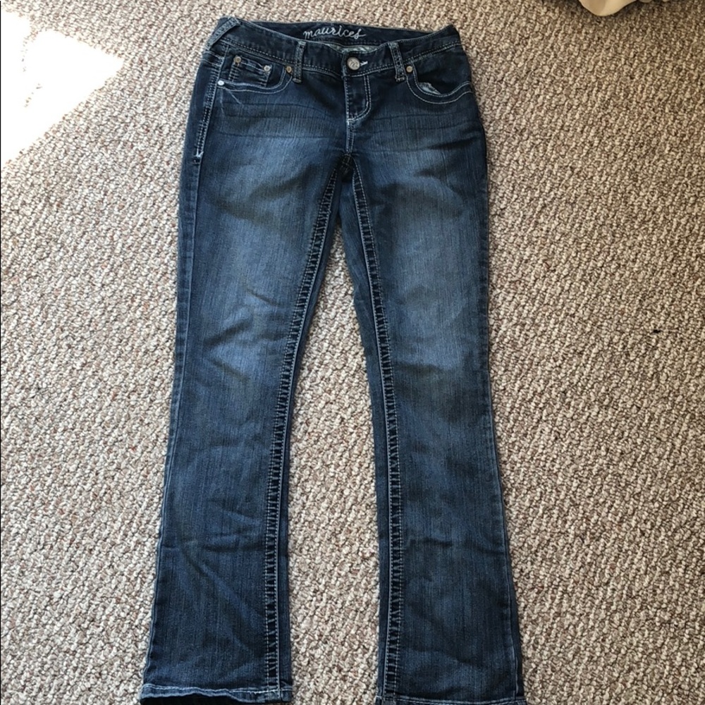 Maurices Slim Boot jeans — 1/2 Short